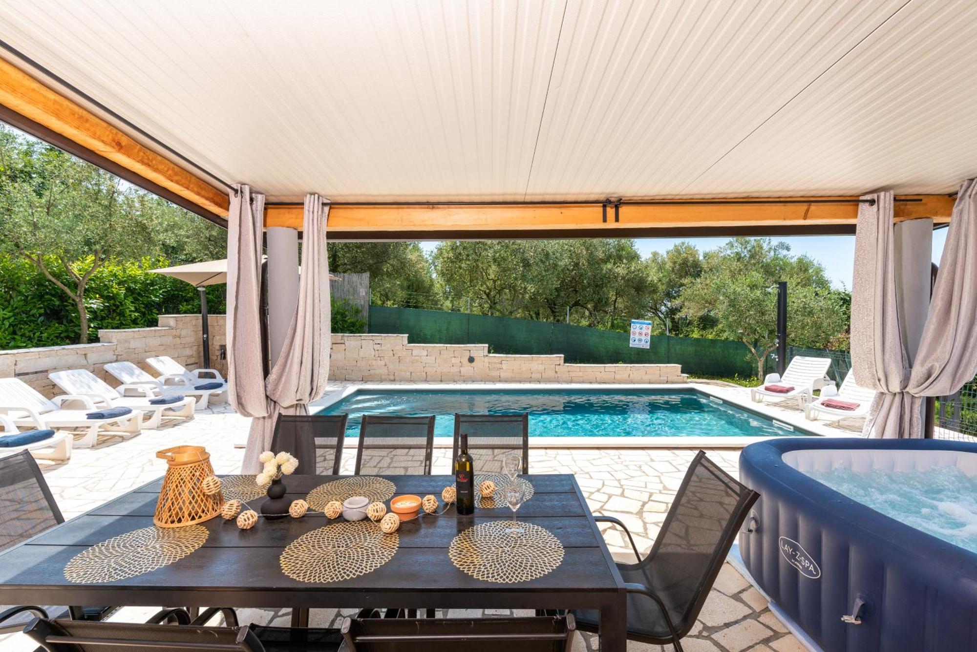 Villa Pendolina With Private Pool Buje Zewnętrze zdjęcie
